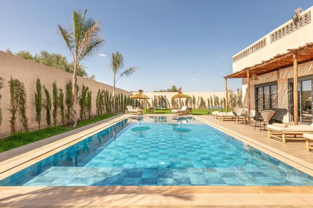 Villa Leila,Piscine , Grand Jardin, Jeux , Cuisiniere Marrakesh Extérieur photo